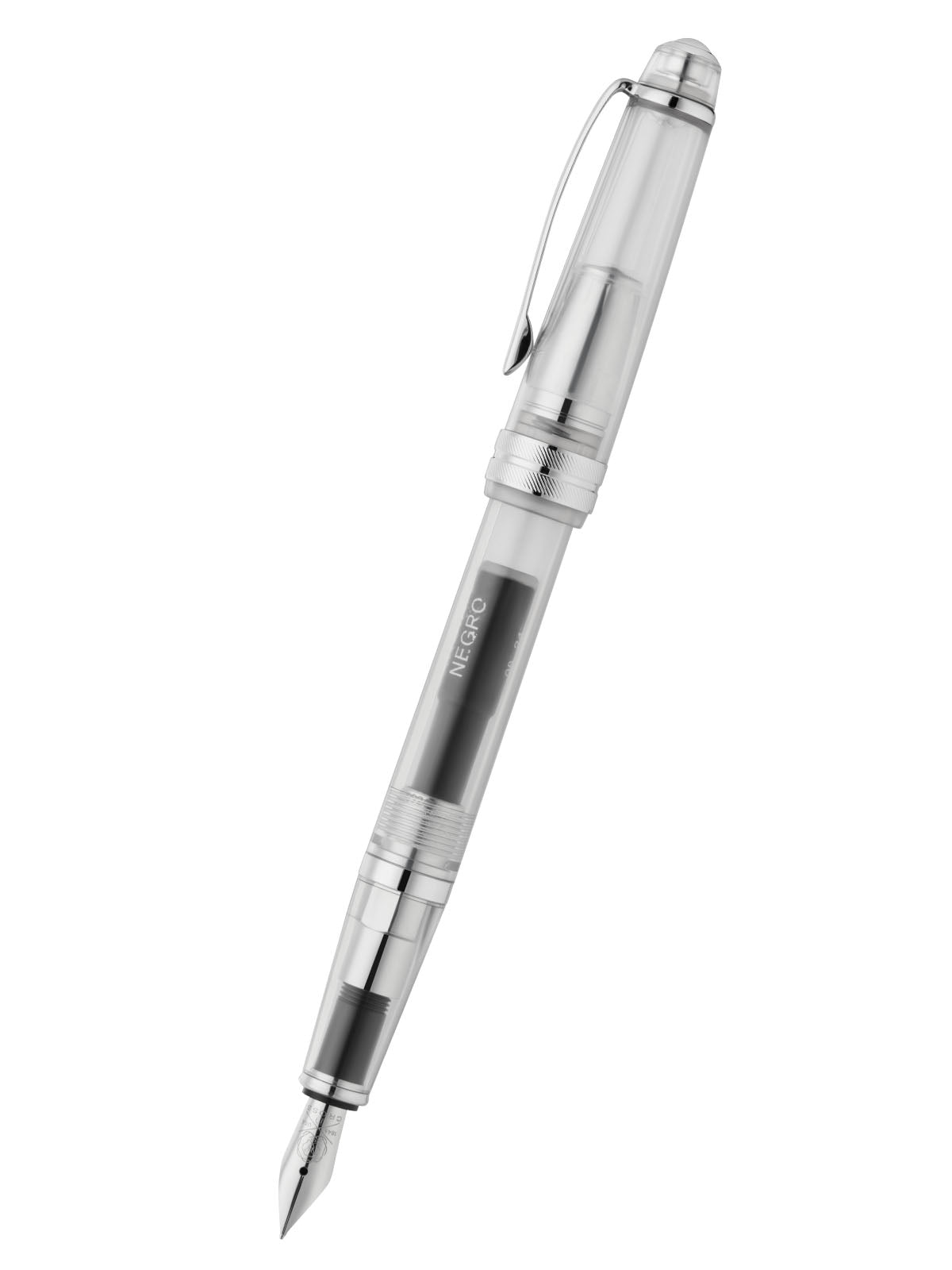 Bailey Light™ Translucent Clear Resin Extra-Fine Nib Fountain Pen