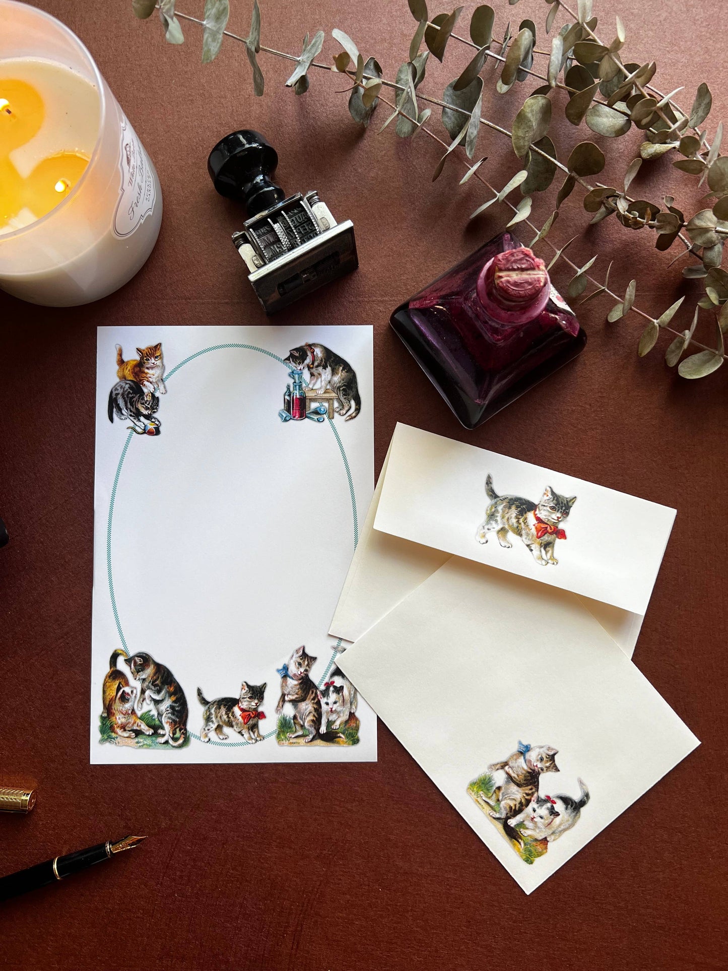 Kittens at Play - Letter Writing Set