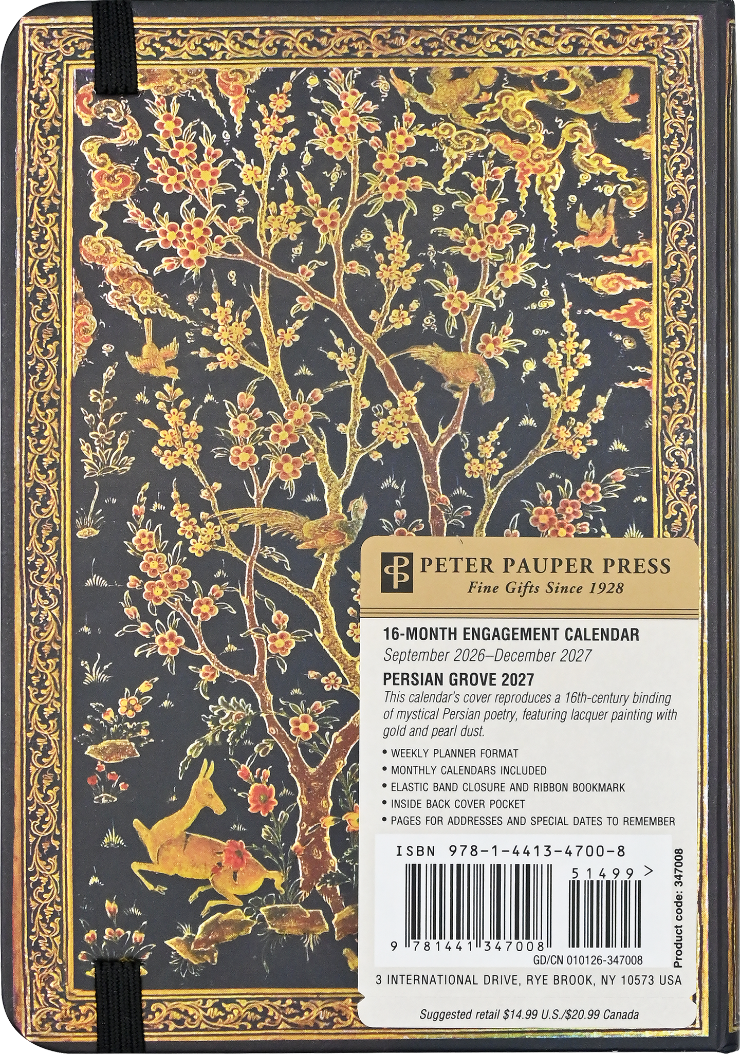2027 Persian Grove Weekly Planner