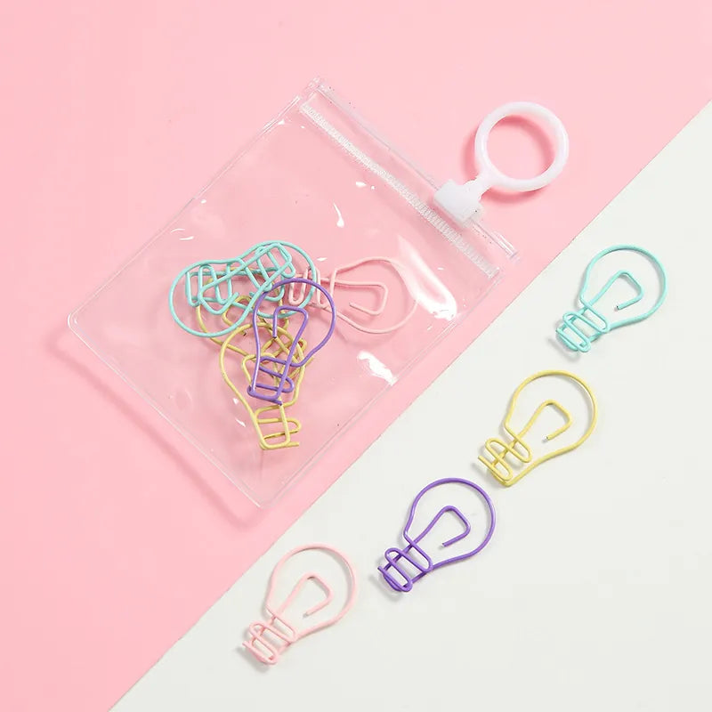 Whimsical Pastel Paper Clips