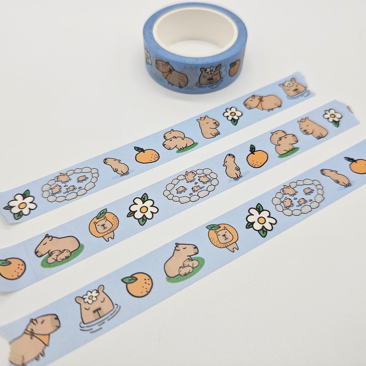 Capybara Washi Tape | 15mm x 10m