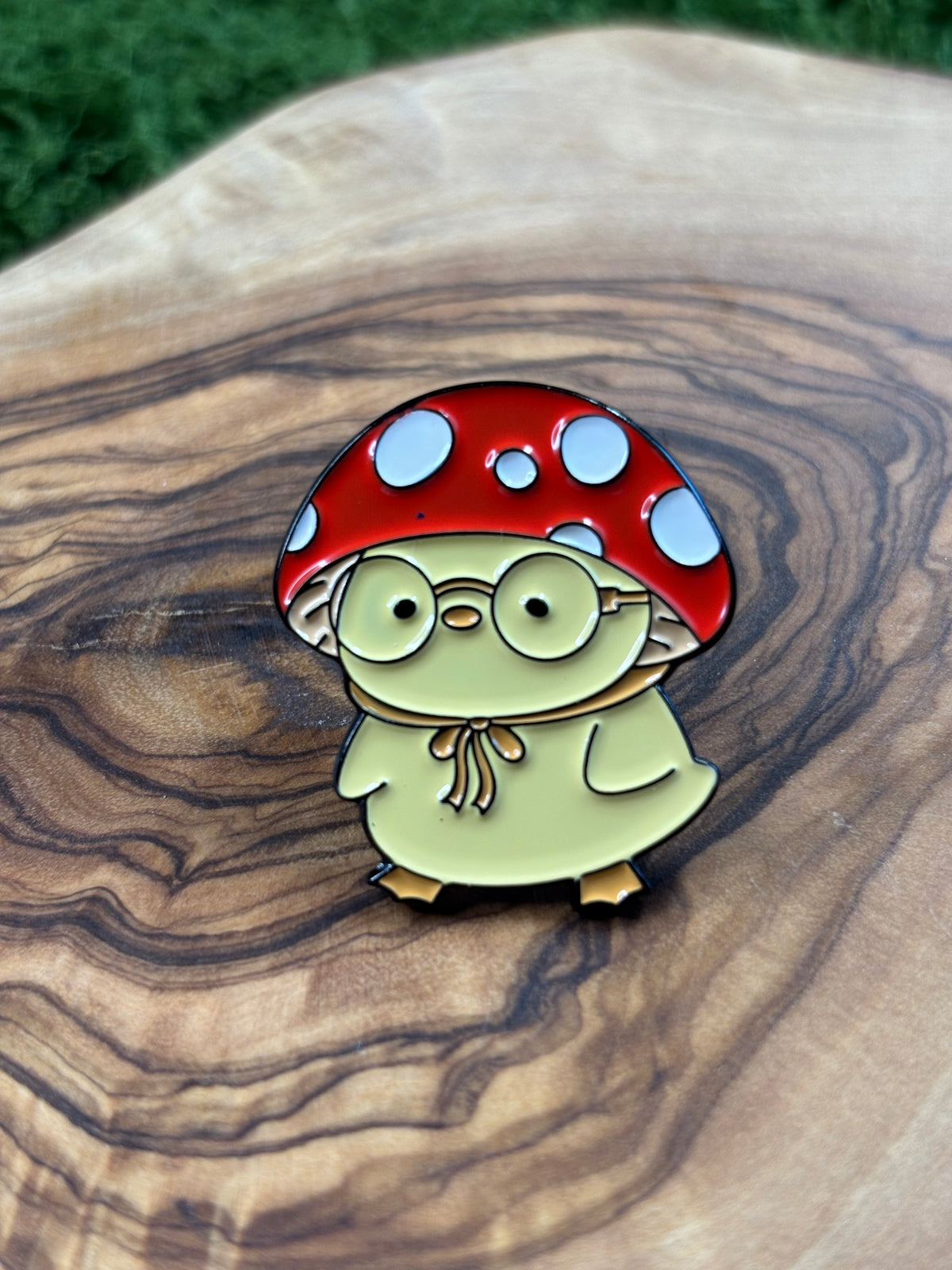 Whimsical Mushroom Friends Enamel Pins