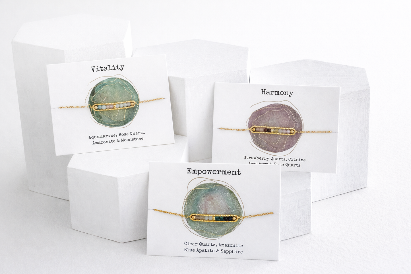 Vitality Bracelet – Aquamarine & Amazonite