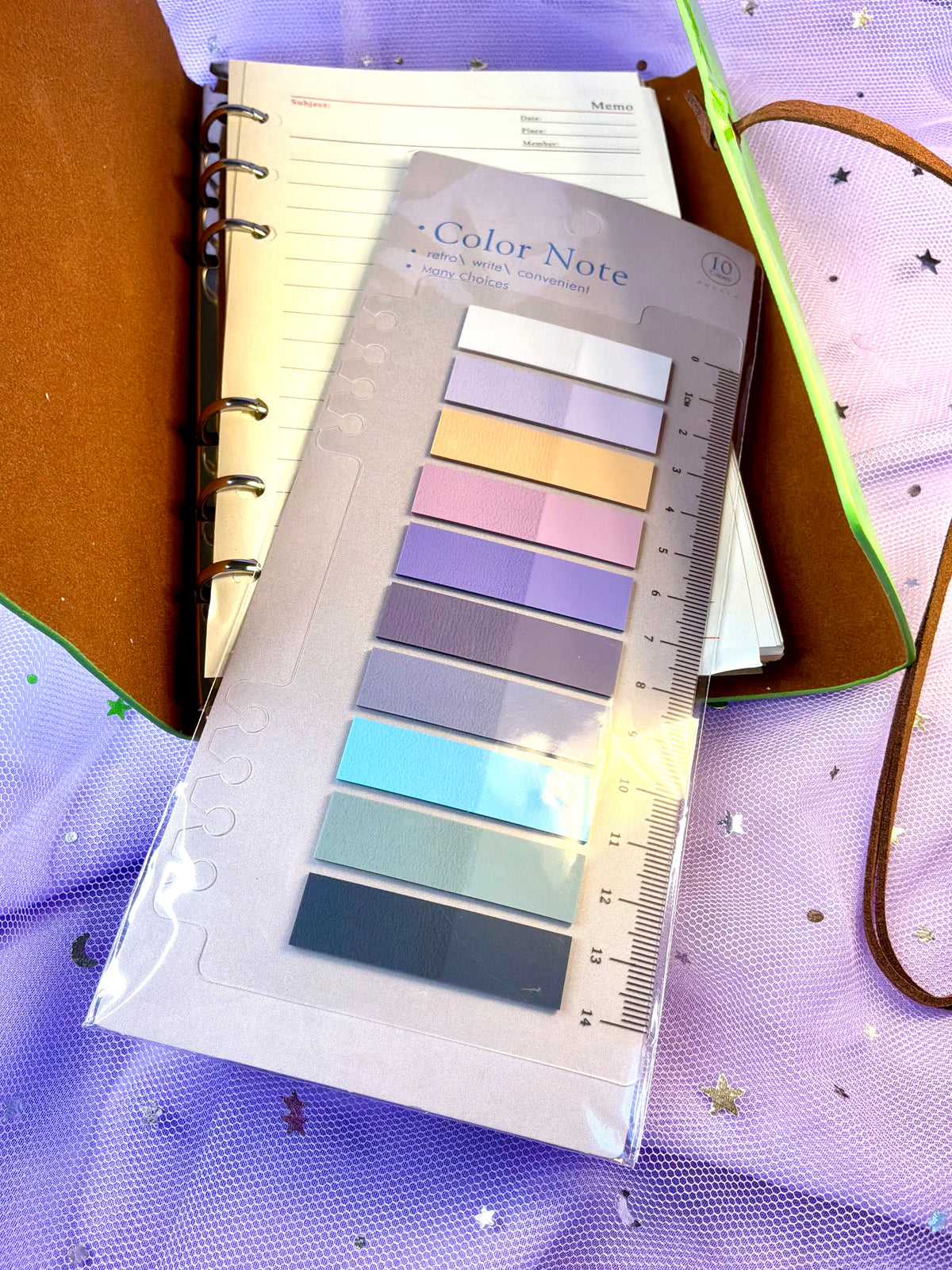 Morandi Color Index Tabs