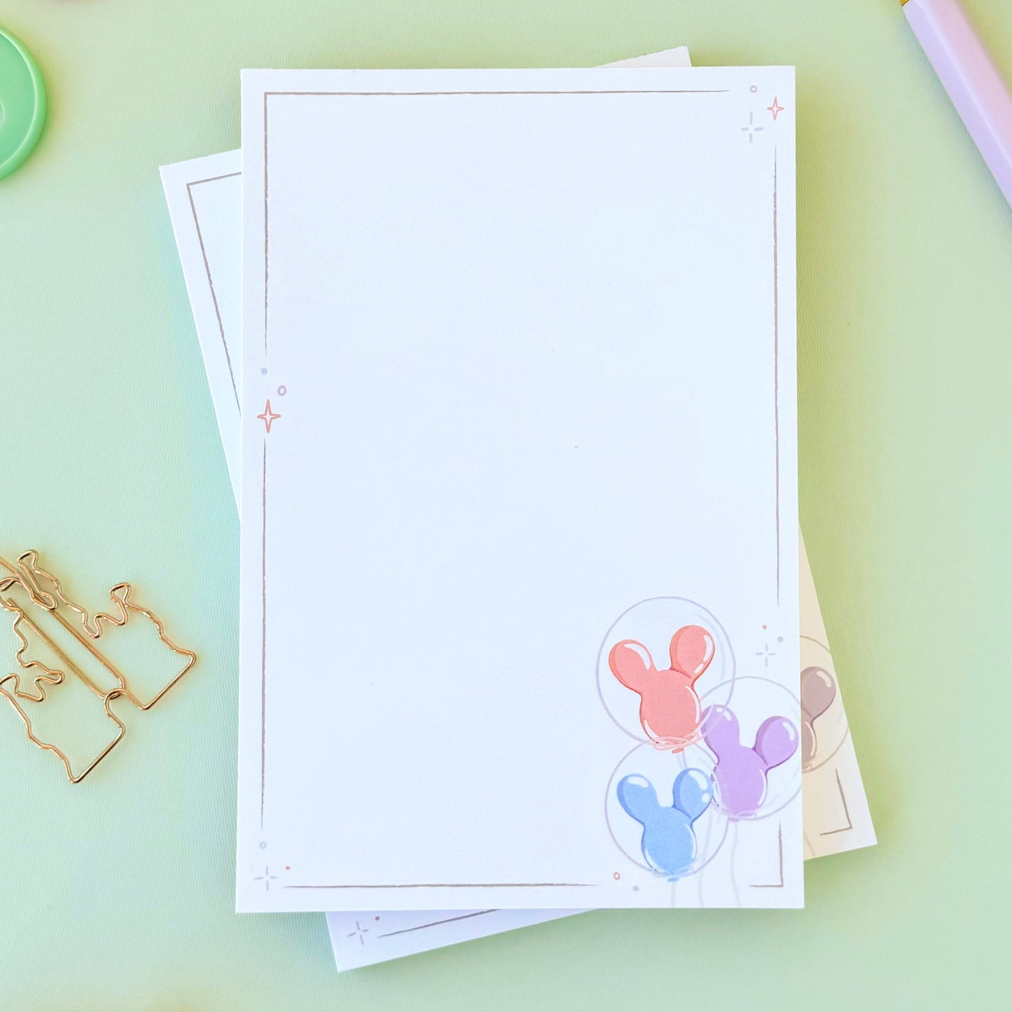 Park Balloons Memo Notepad