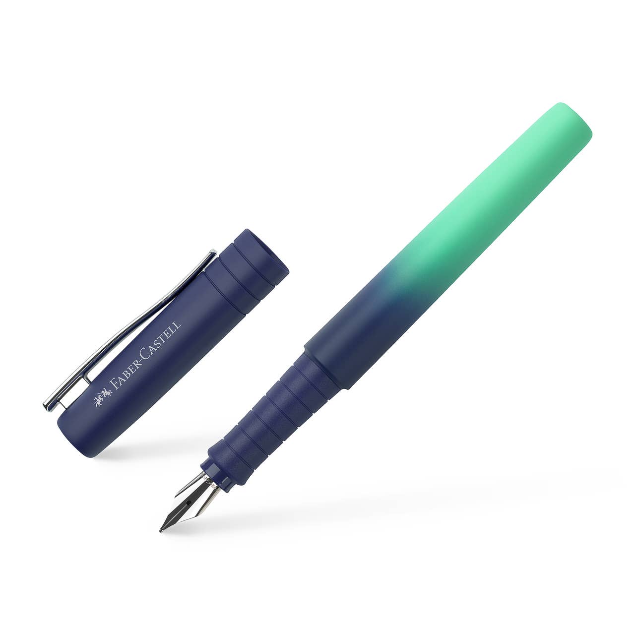 Poly Ball Flow Gift Tin Fountain Pen and Ballpoint Set