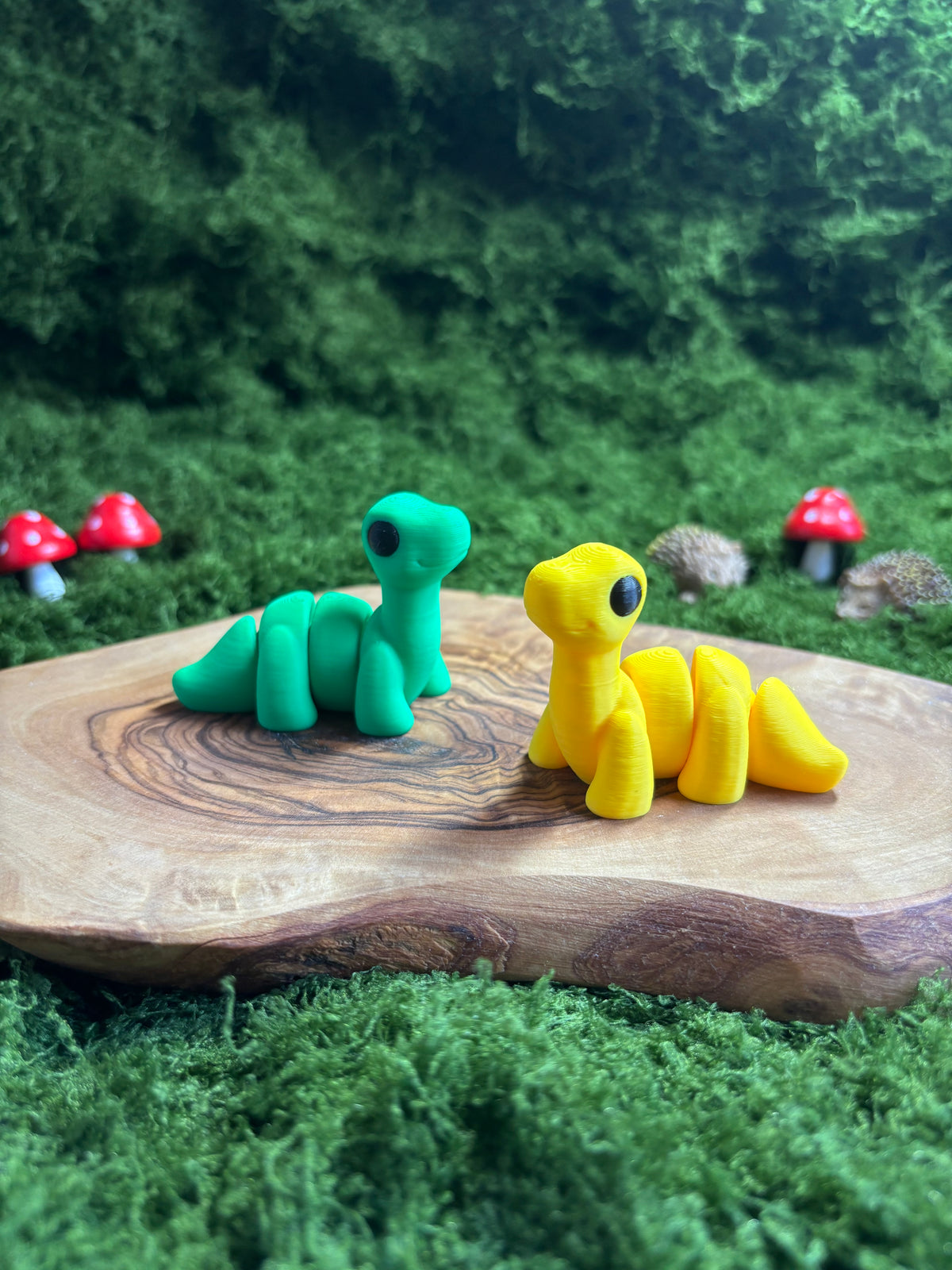 Little Brontosaurus 3D Printed Articulated Fidget