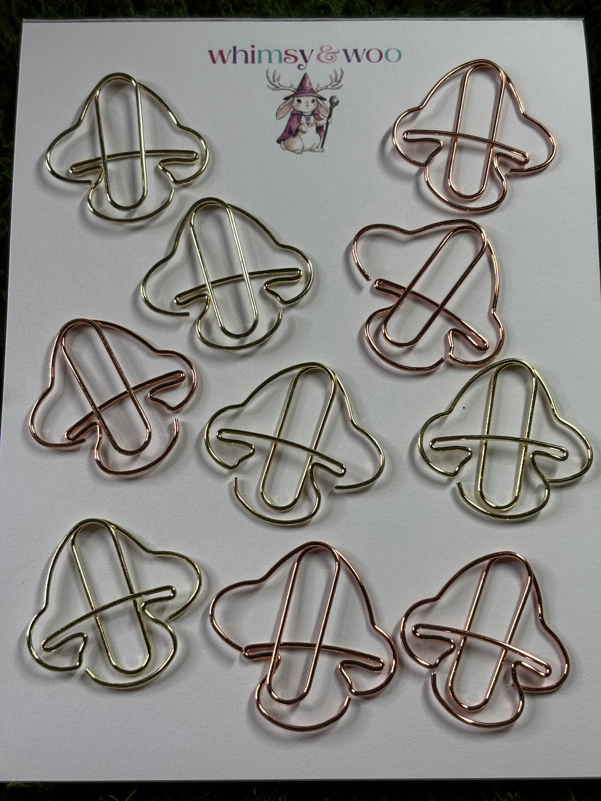 Mushroom Paper Clip