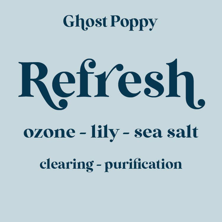 Ghost Poppy Intention Soy Candles – 7 Scents