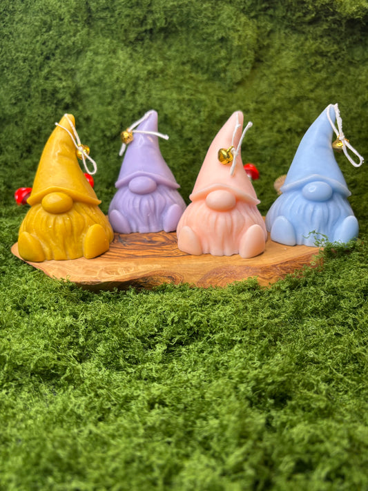 Gnome Scented Soy Wax Candle - Whimsical Gift
