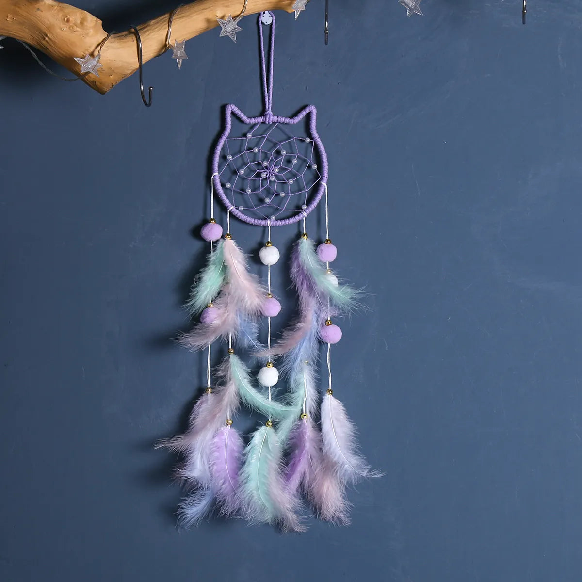 Whimsical Dream Catcher Wall Hanging✨
