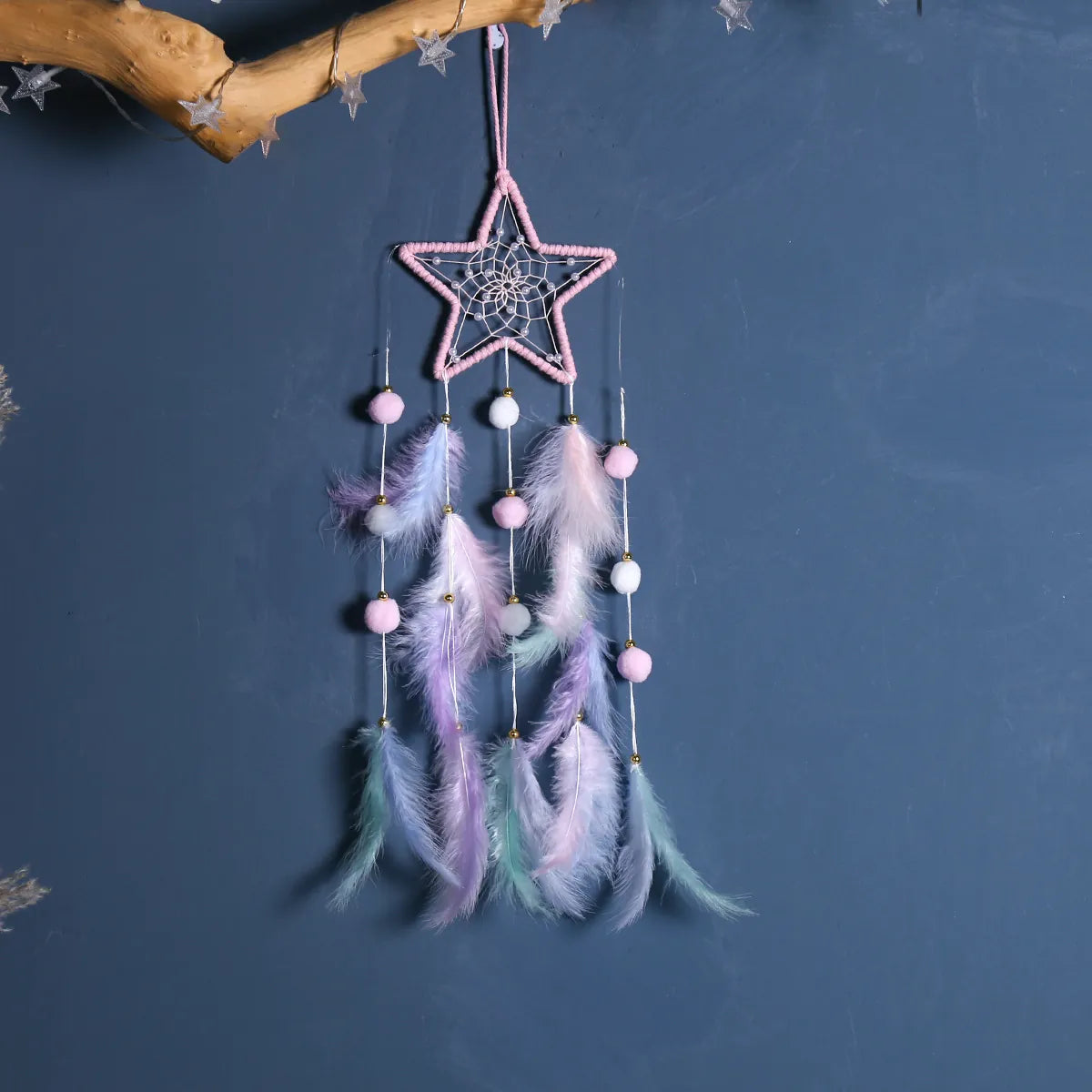 Whimsical Dream Catcher Wall Hanging✨