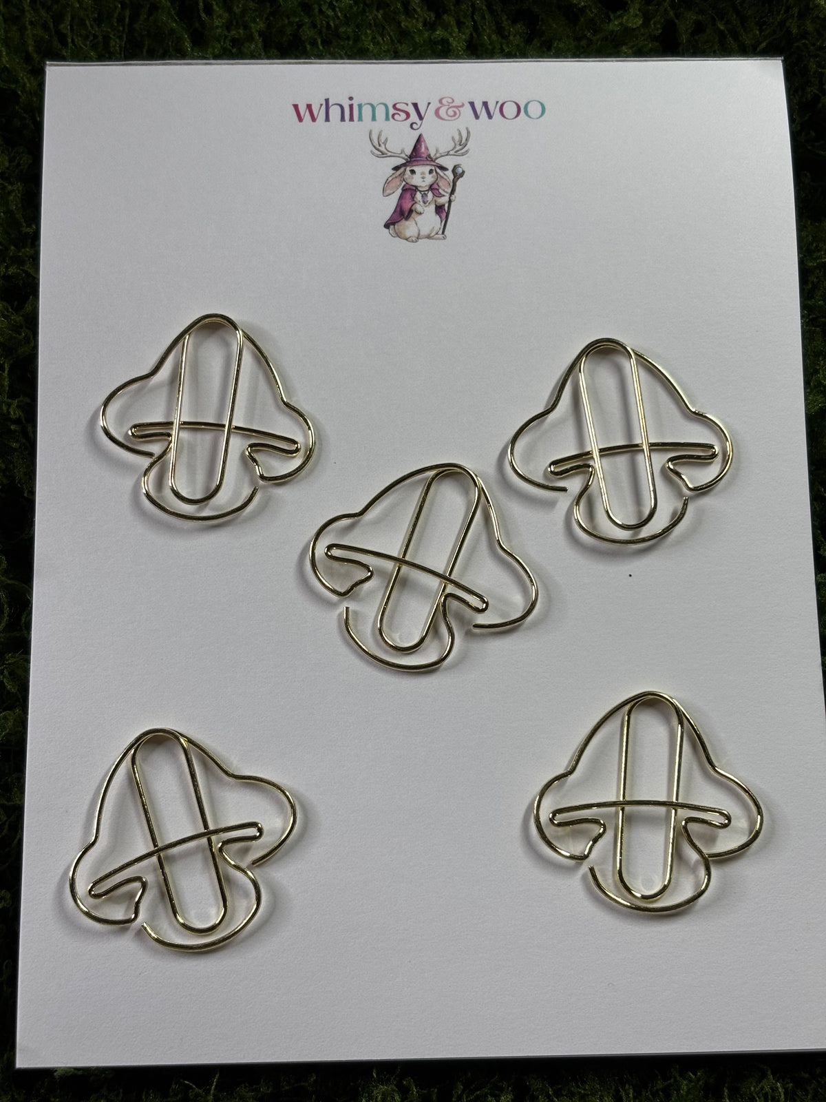 Mushroom Paper Clip