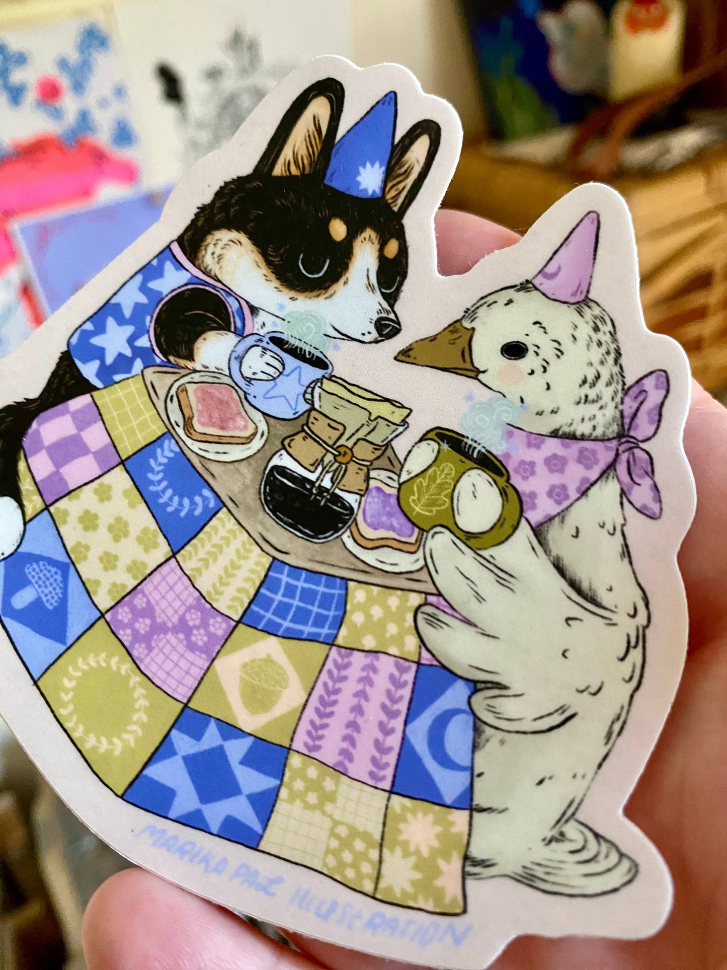 Cup Full Sticker