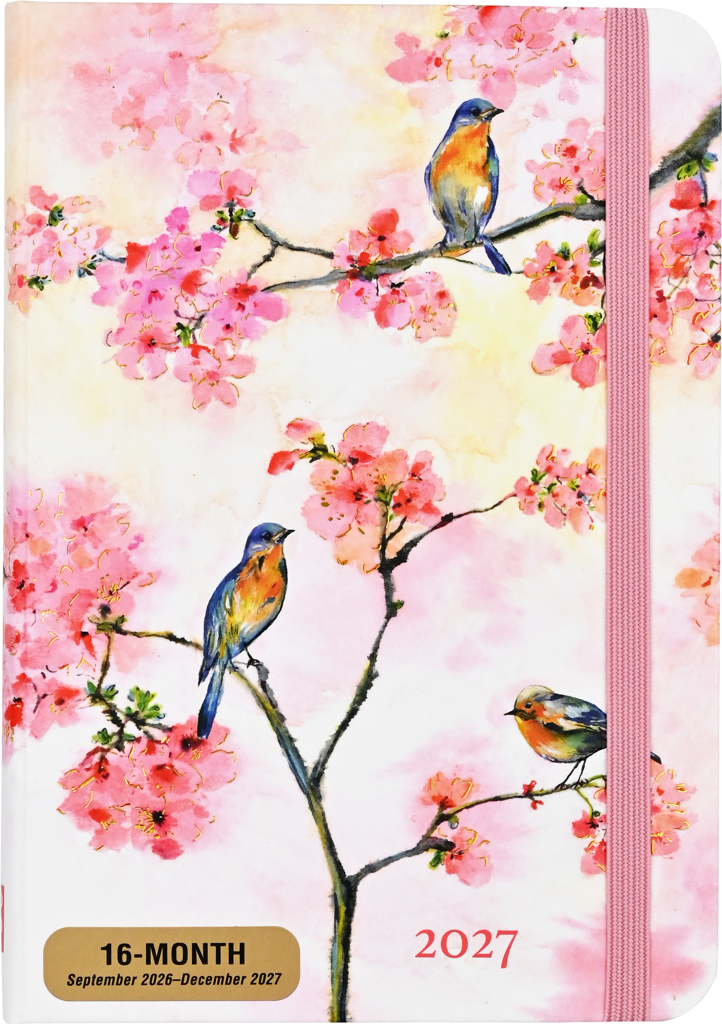 2027 Cherry Blossoms in Spring Weekly Planner