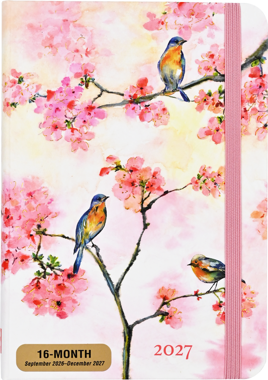 2027 Cherry Blossoms in Spring Weekly Planner