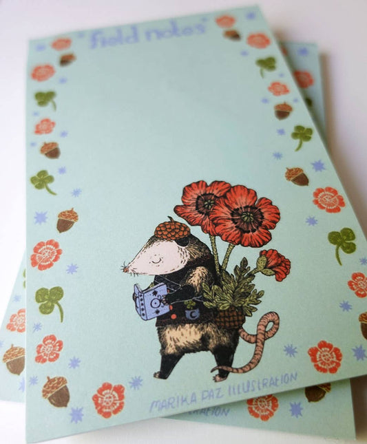 Possum Field Notes Notepad