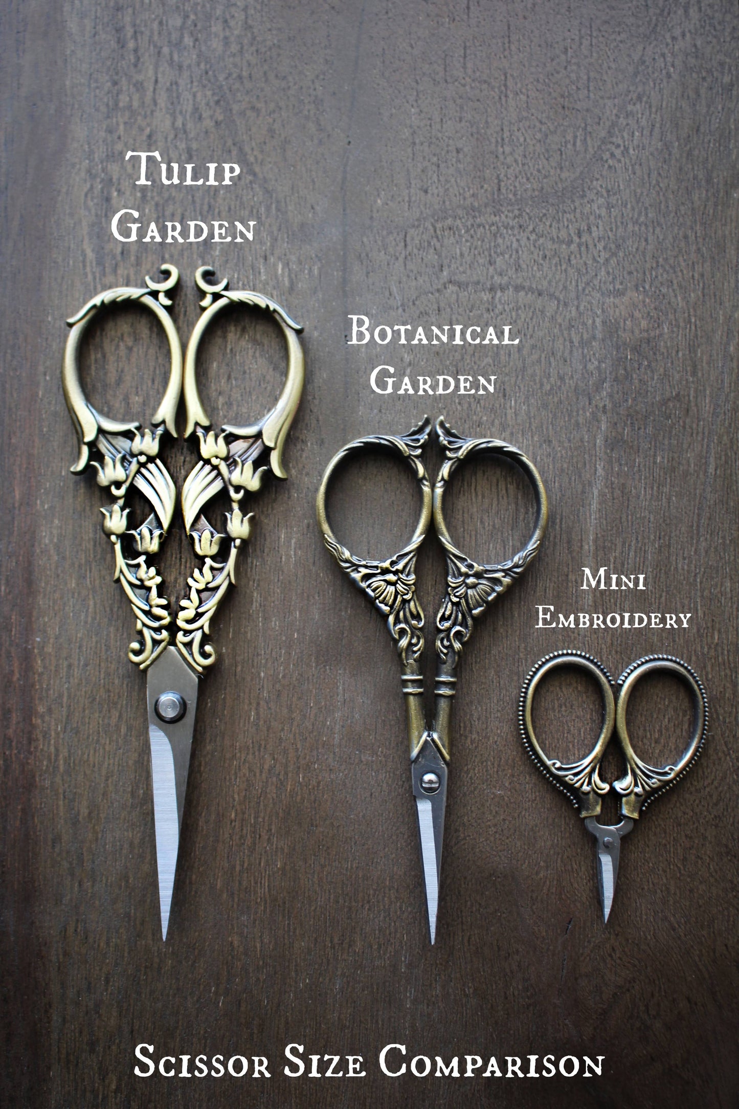 Tulip Garden Embroidery Scissors