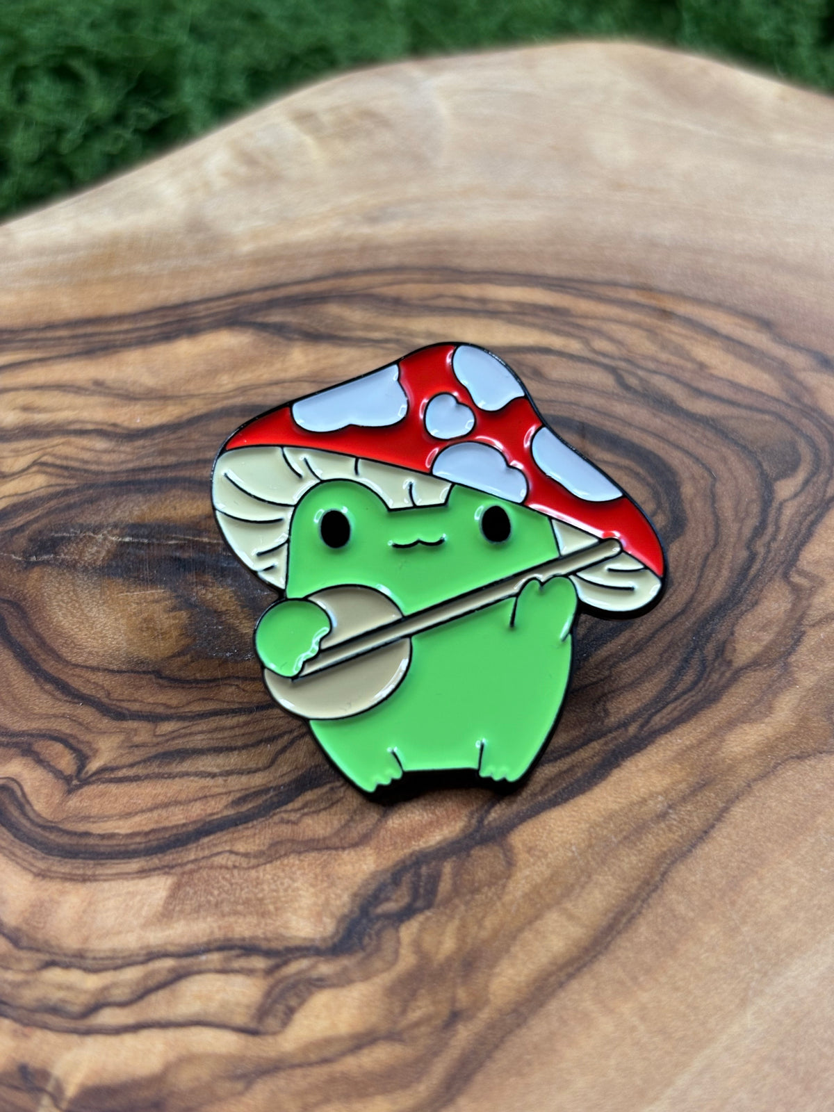 Whimsical Mushroom Friends Enamel Pins