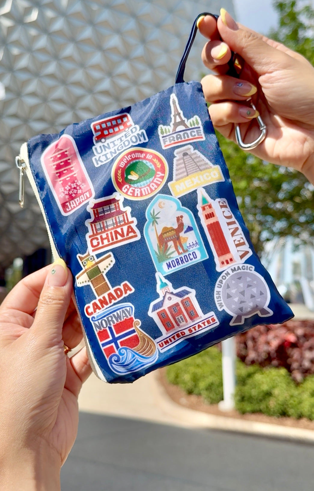 World Traveler Reusable TOTE BAG