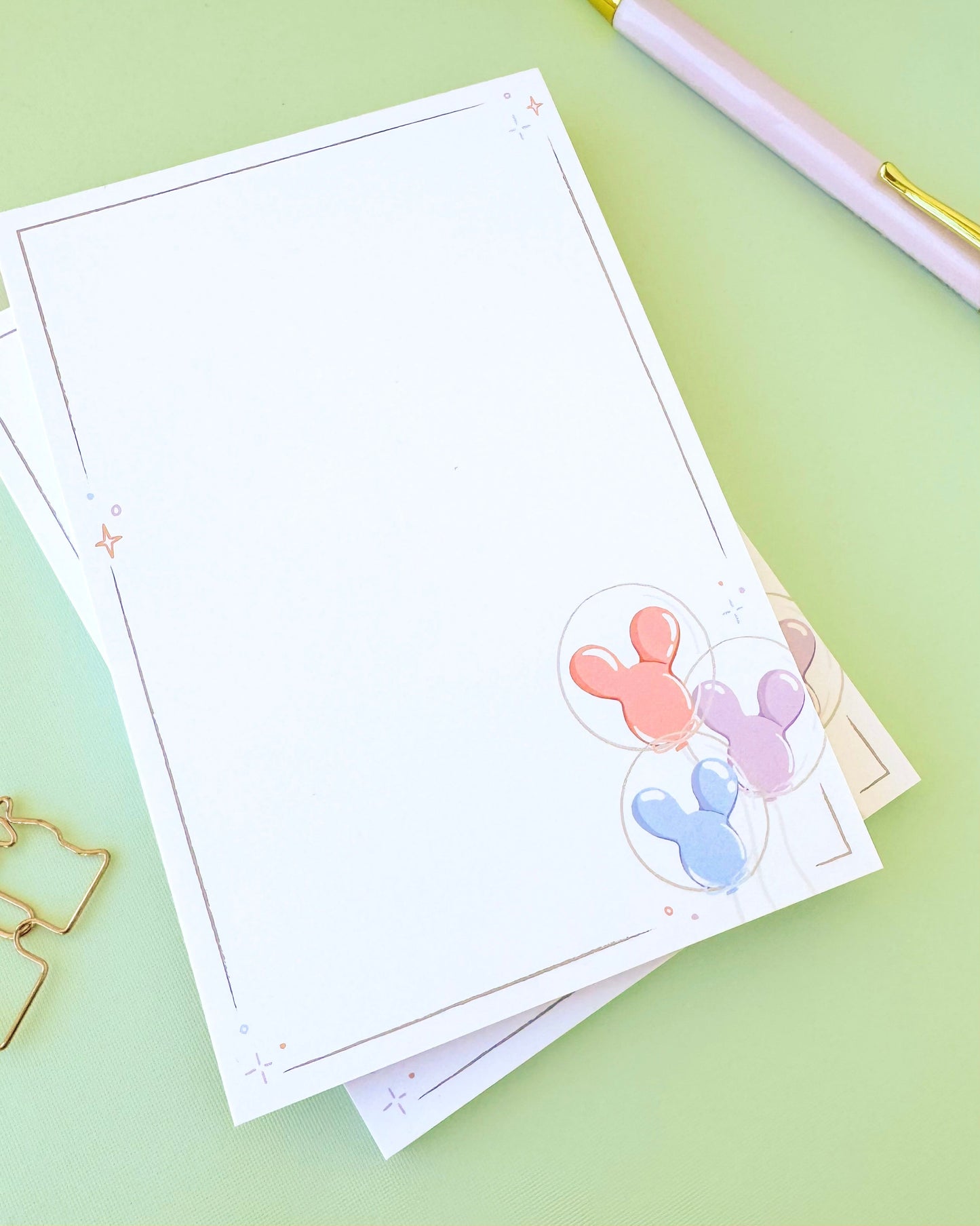 Park Balloons Memo Notepad