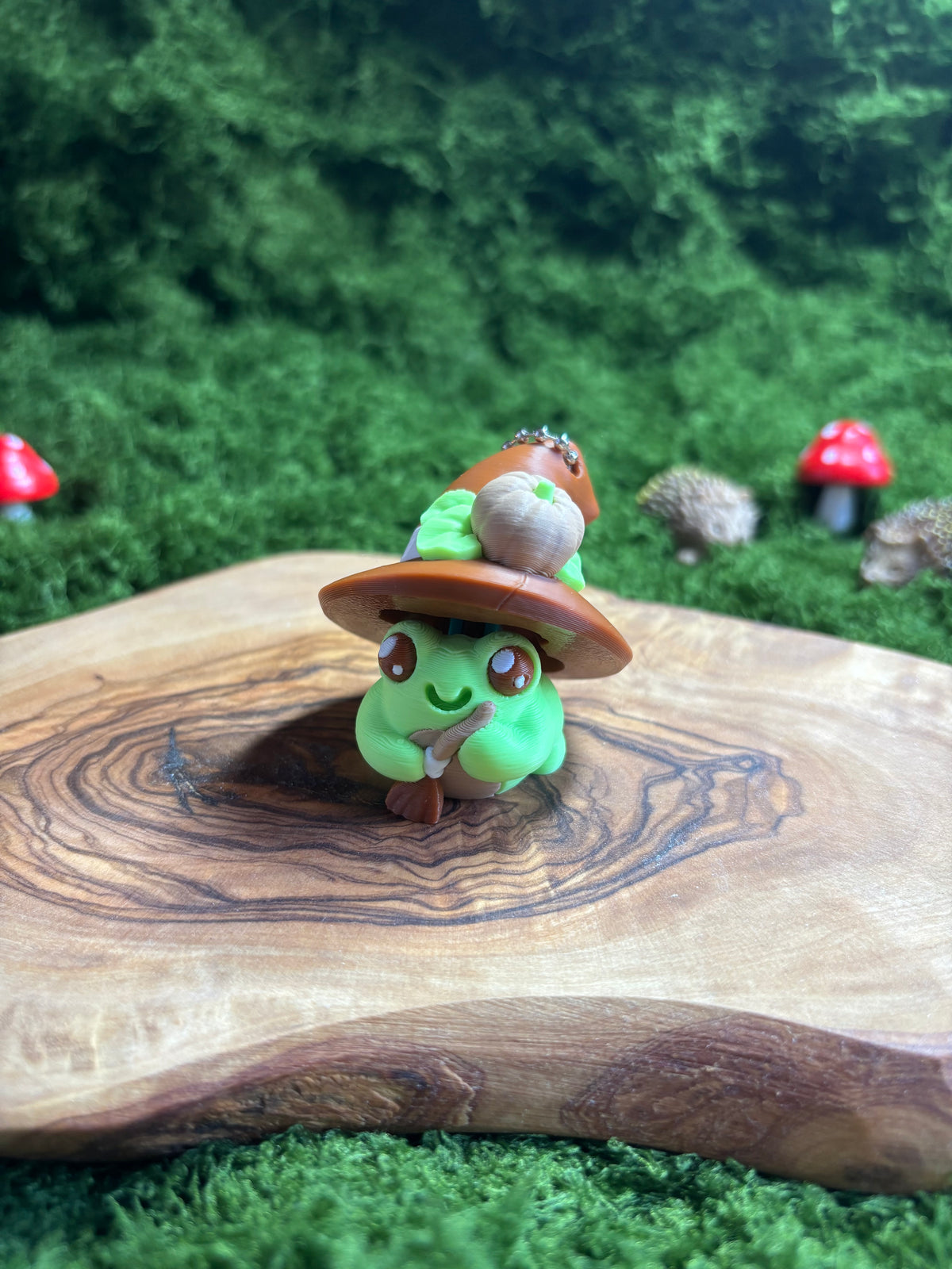 🍂 Cozy Magical Frog Friends 3D Printed Clicker Fidgets