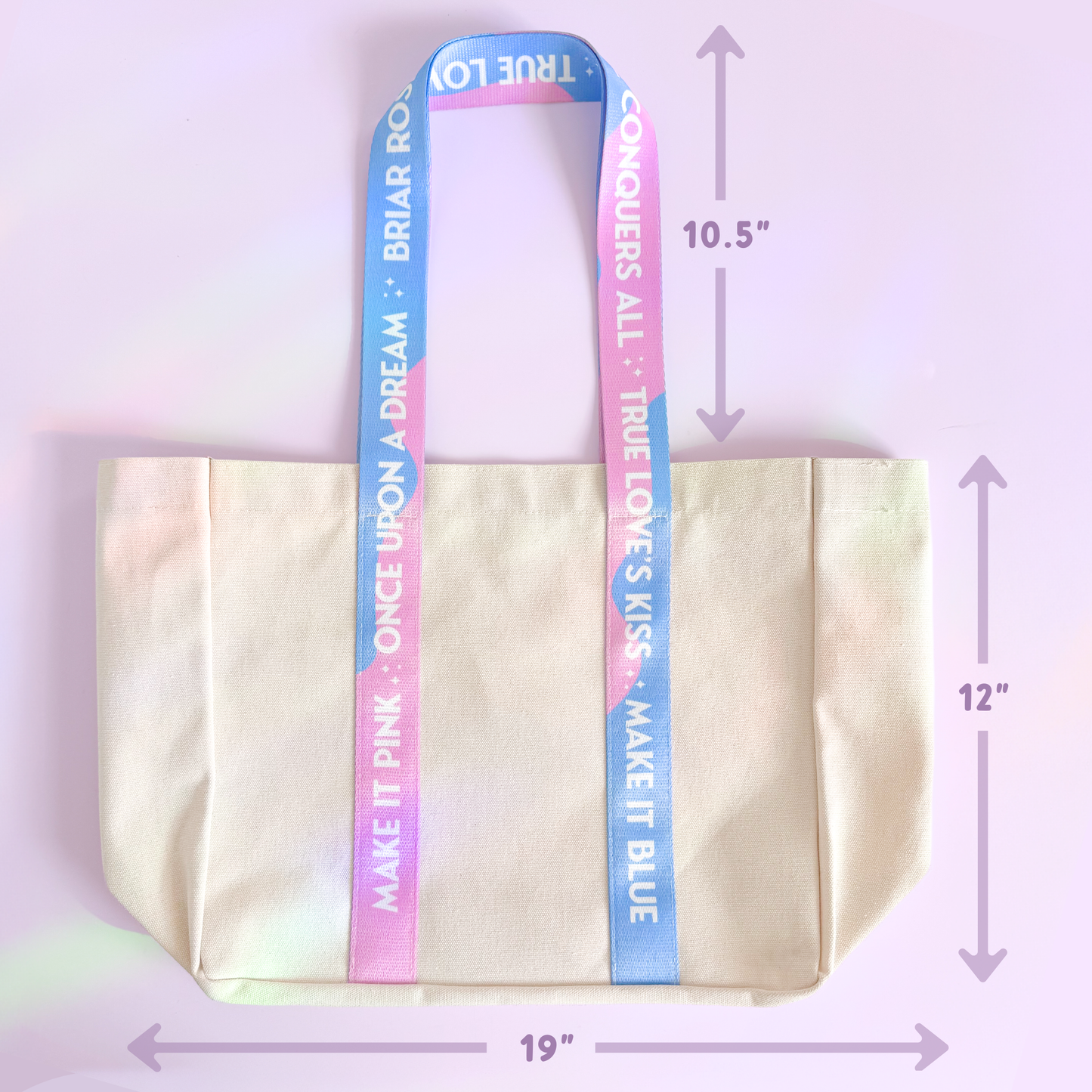 The Briar Rose Canvas Tote
