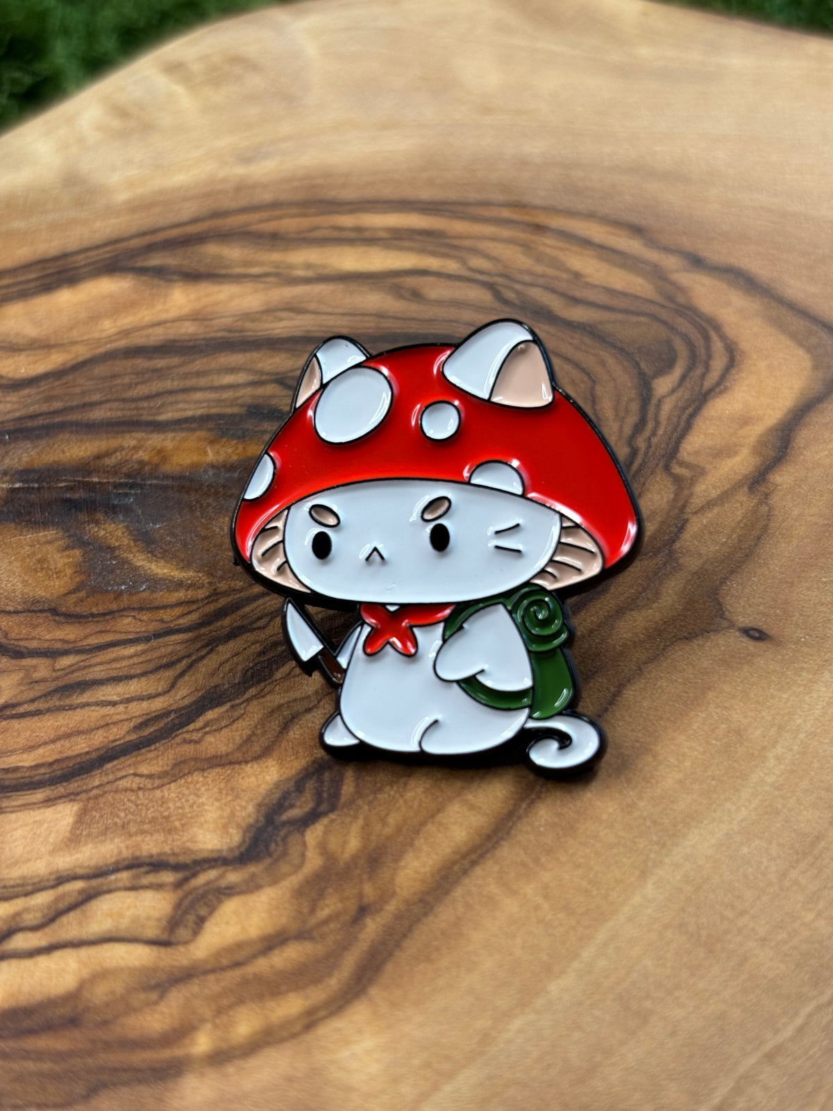 Whimsical Mushroom Friends Enamel Pins