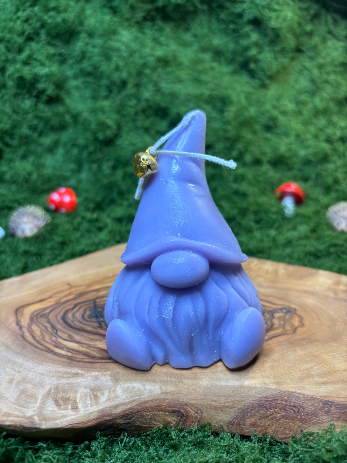 Gnome Scented Soy Wax Candle - Whimsical Gift