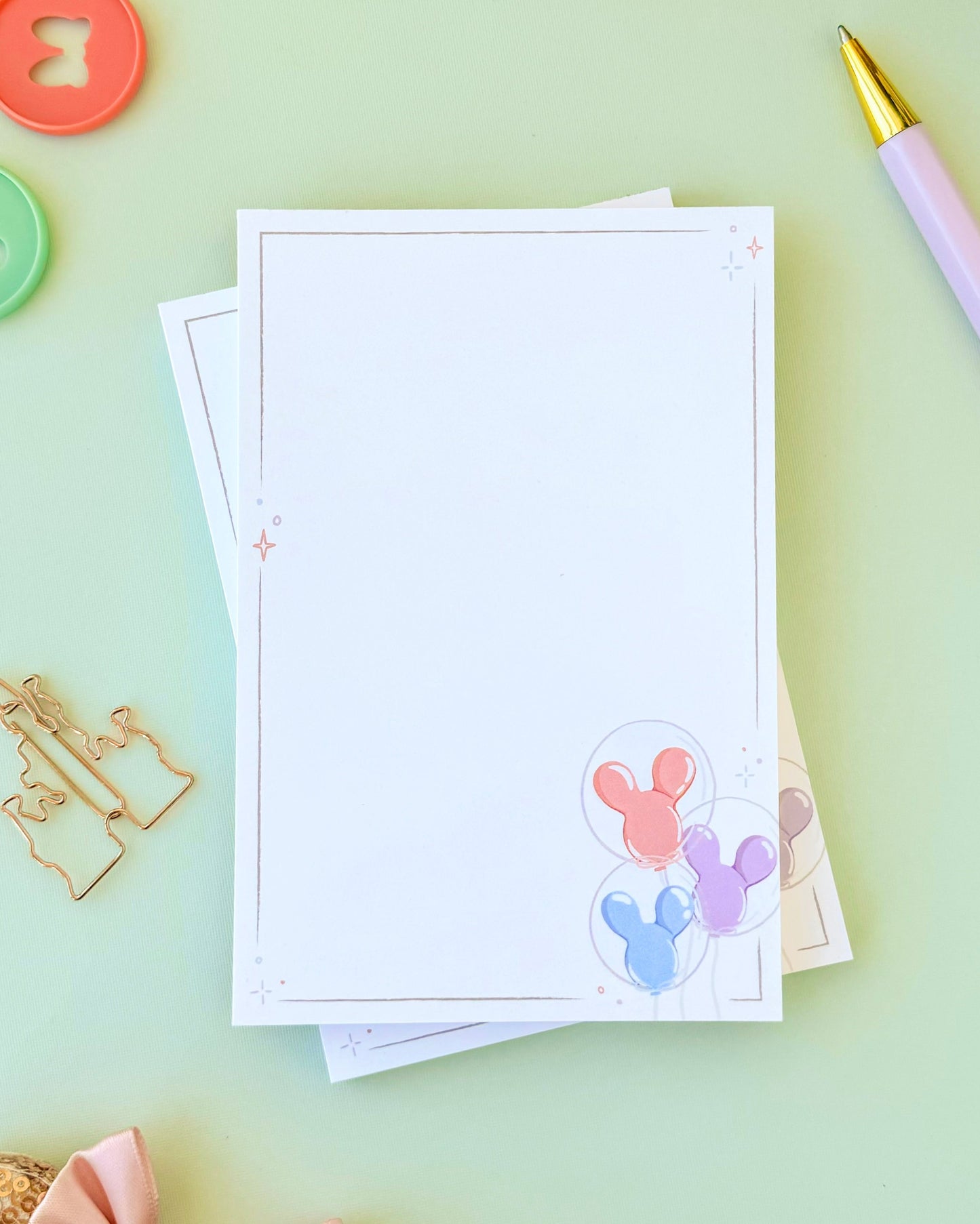 Park Balloons Memo Notepad