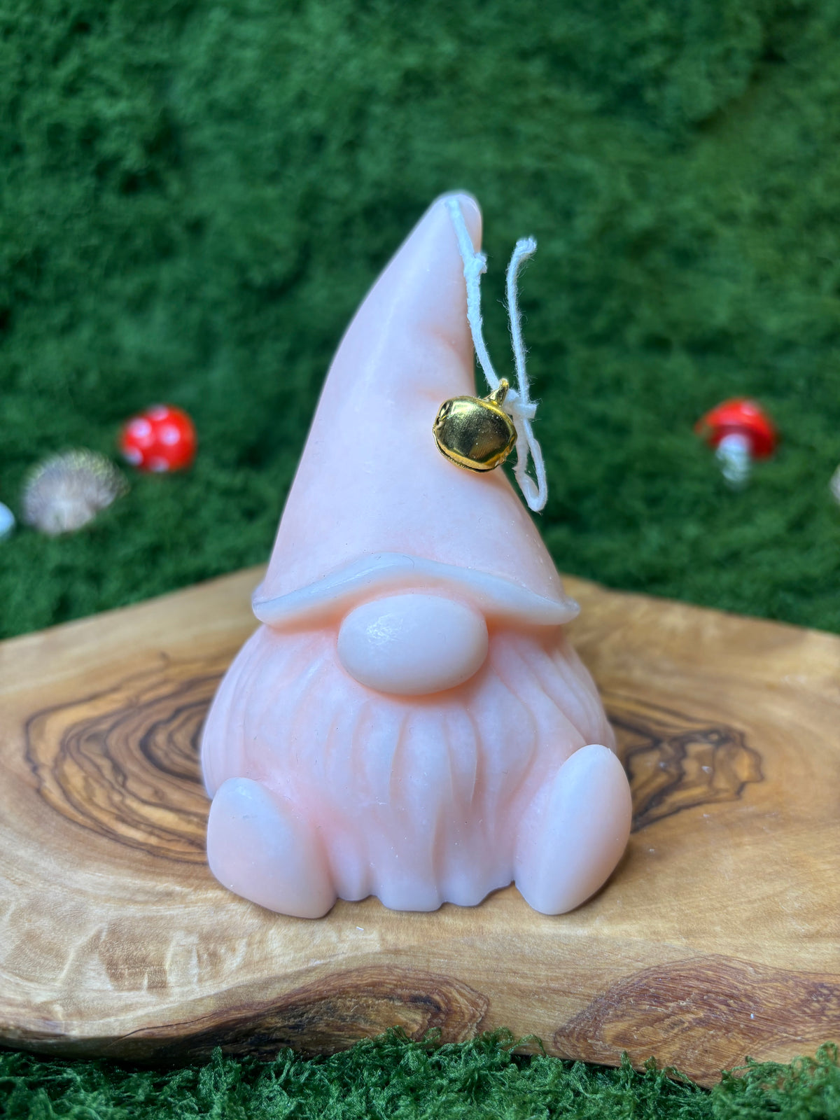 Gnome Scented Soy Wax Candle - Whimsical Gift