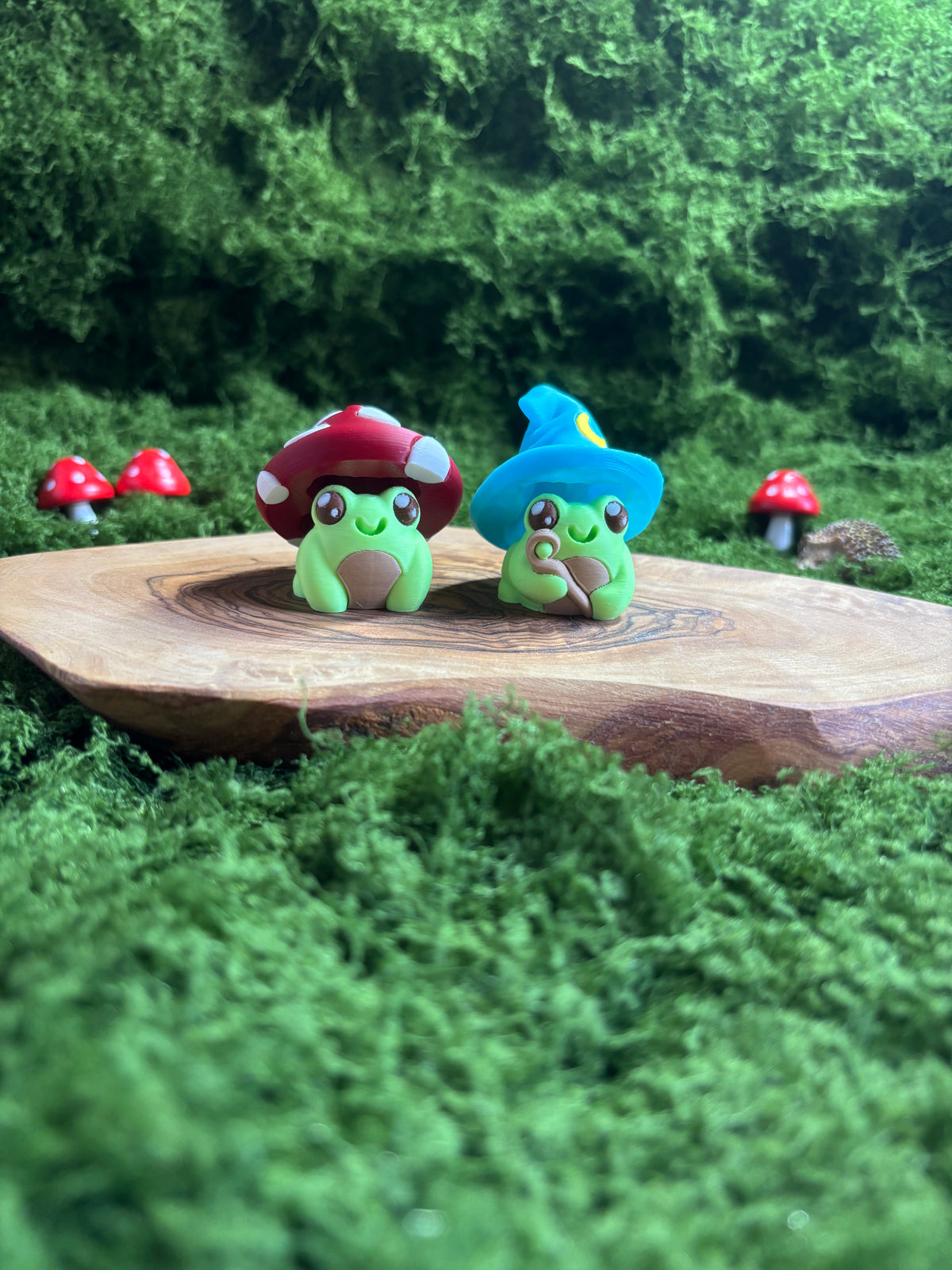 🍄 Enchanted Frog Friends Clicker Fidget