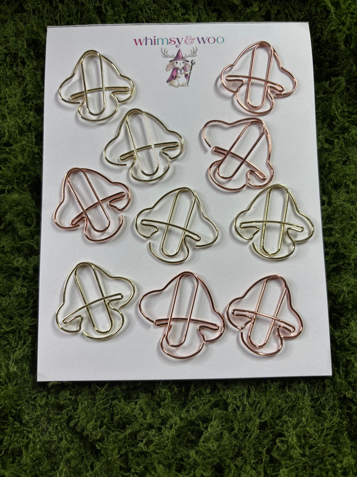 Mushroom Paper Clip