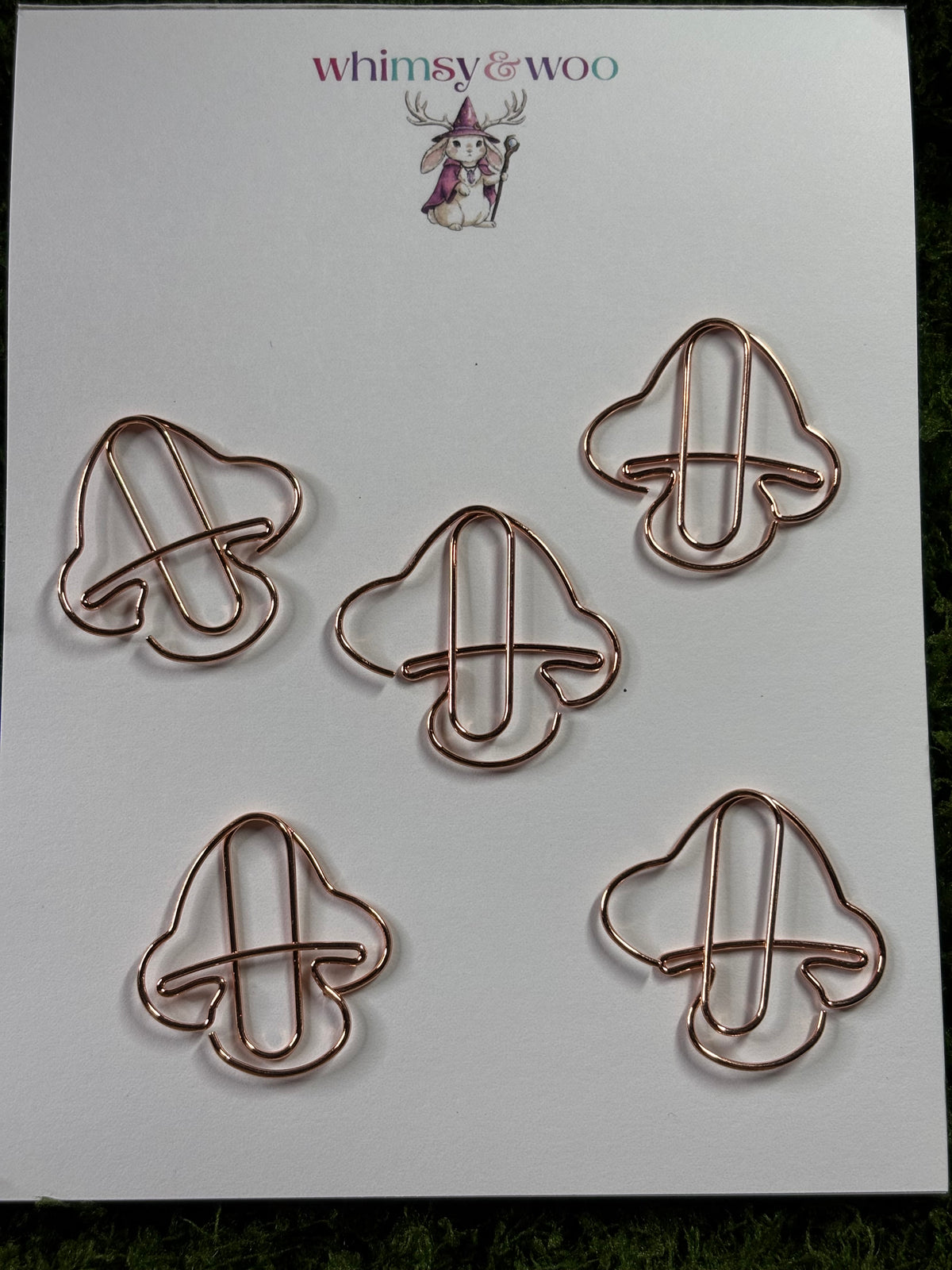 Mushroom Paper Clip