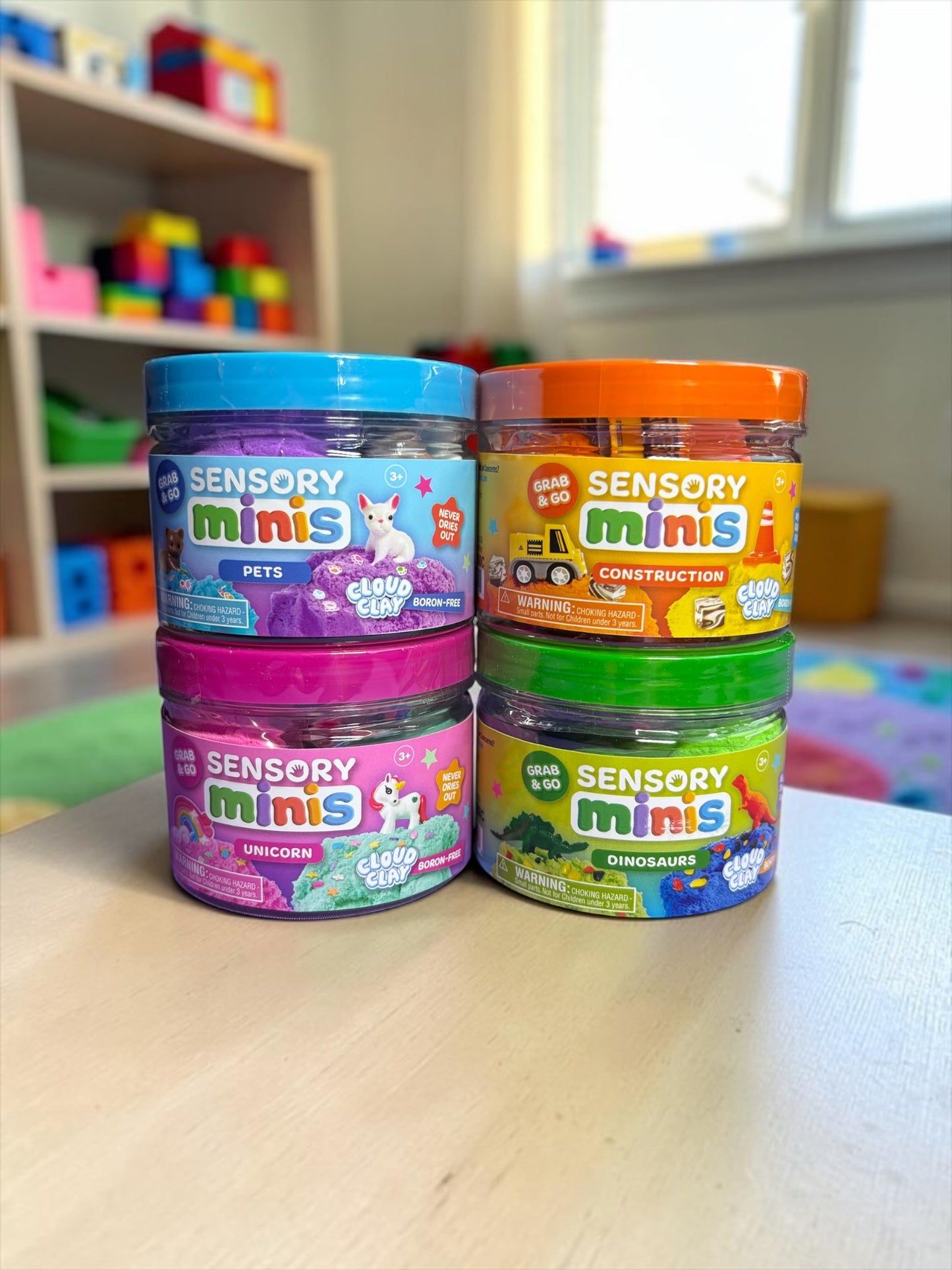 Sensory Minis Cloud Clay by Faber-Castell