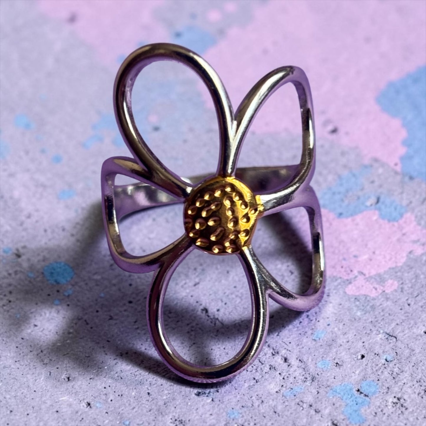 Daisy Flower Ring