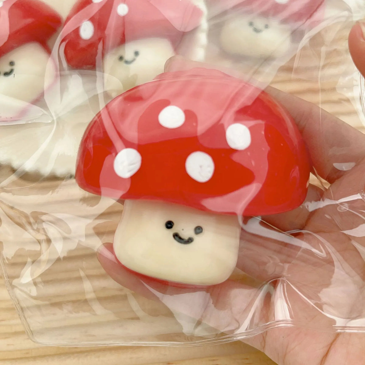 Happy Mushroom Squishy