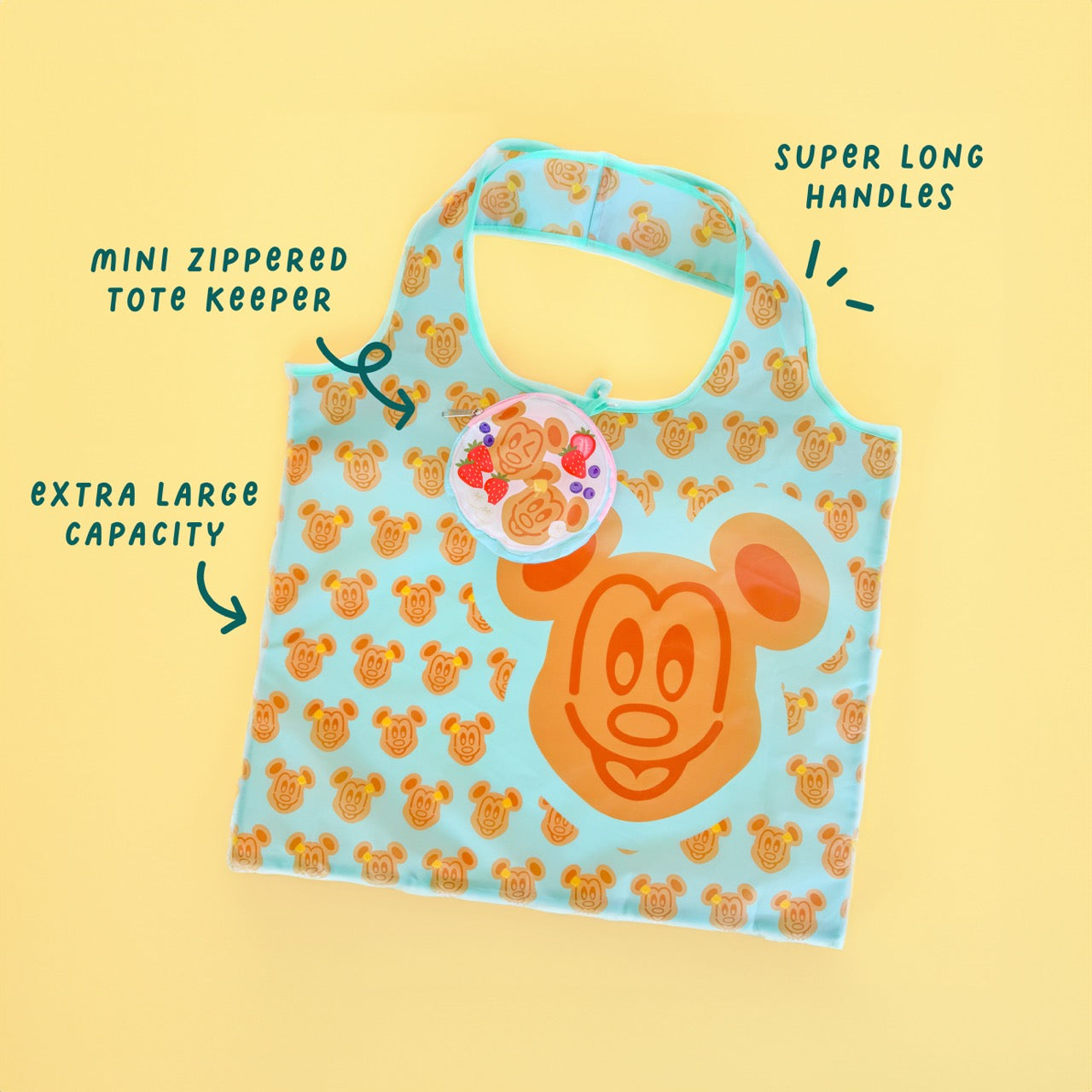 Tote-ally Waffle-y Reusable Bag