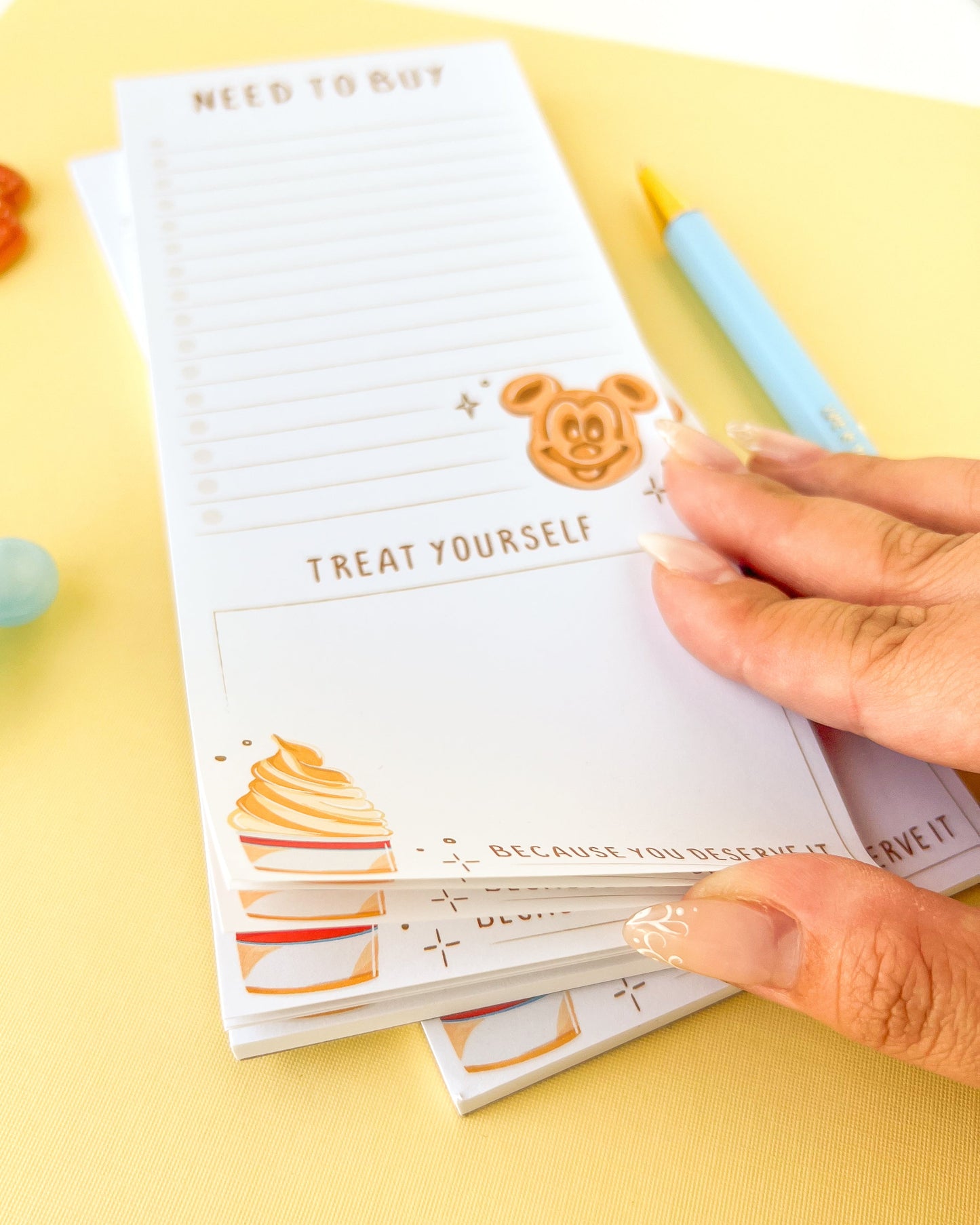 Treat Yourself Park Snacks Grocery List