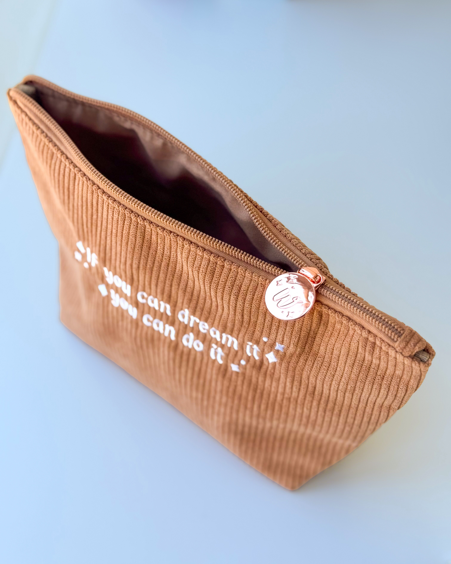 If You Can Dream It, You Can Do It Corduroy Pouch