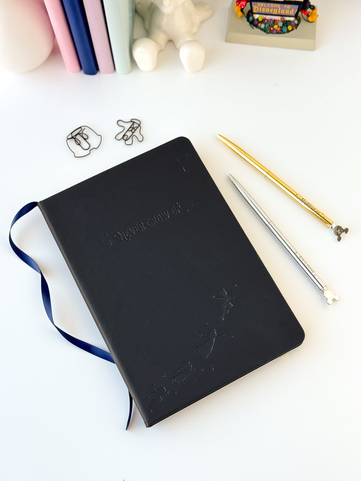 Off To Neverland Embossed Notebook