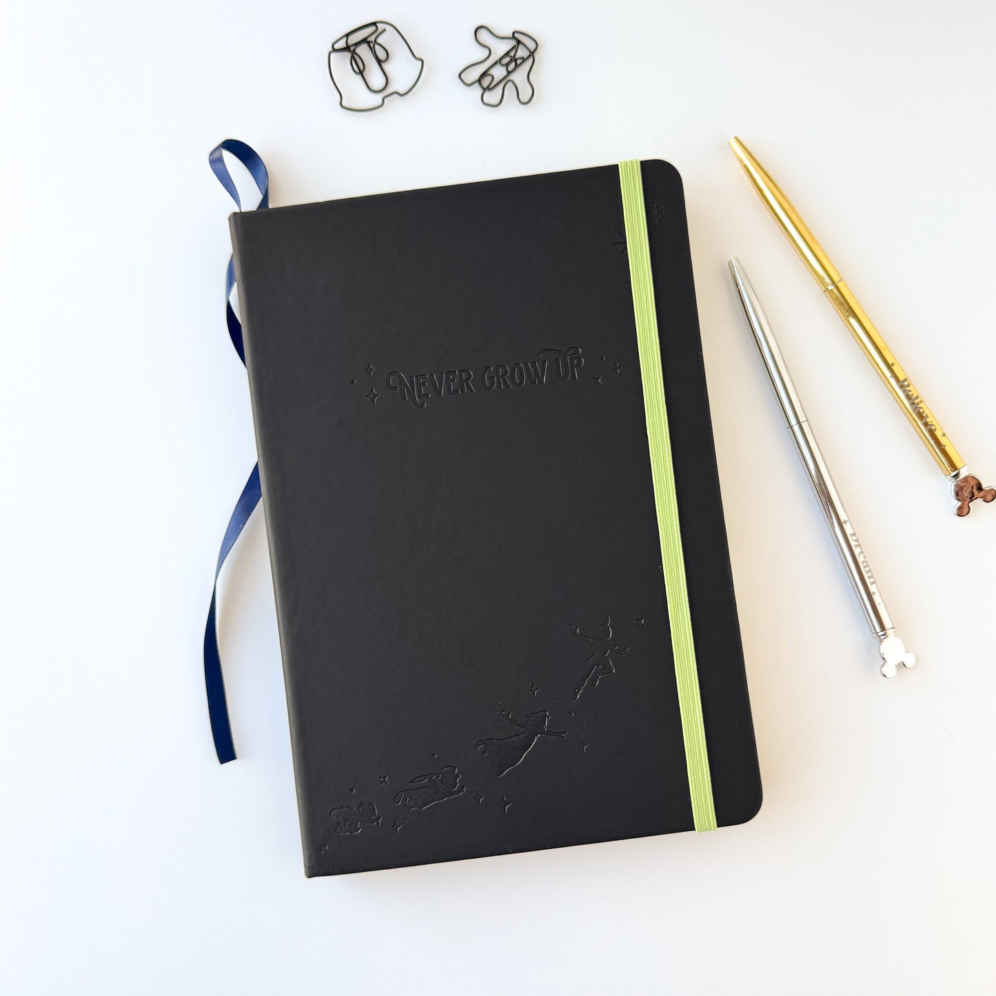 Off To Neverland Embossed Notebook