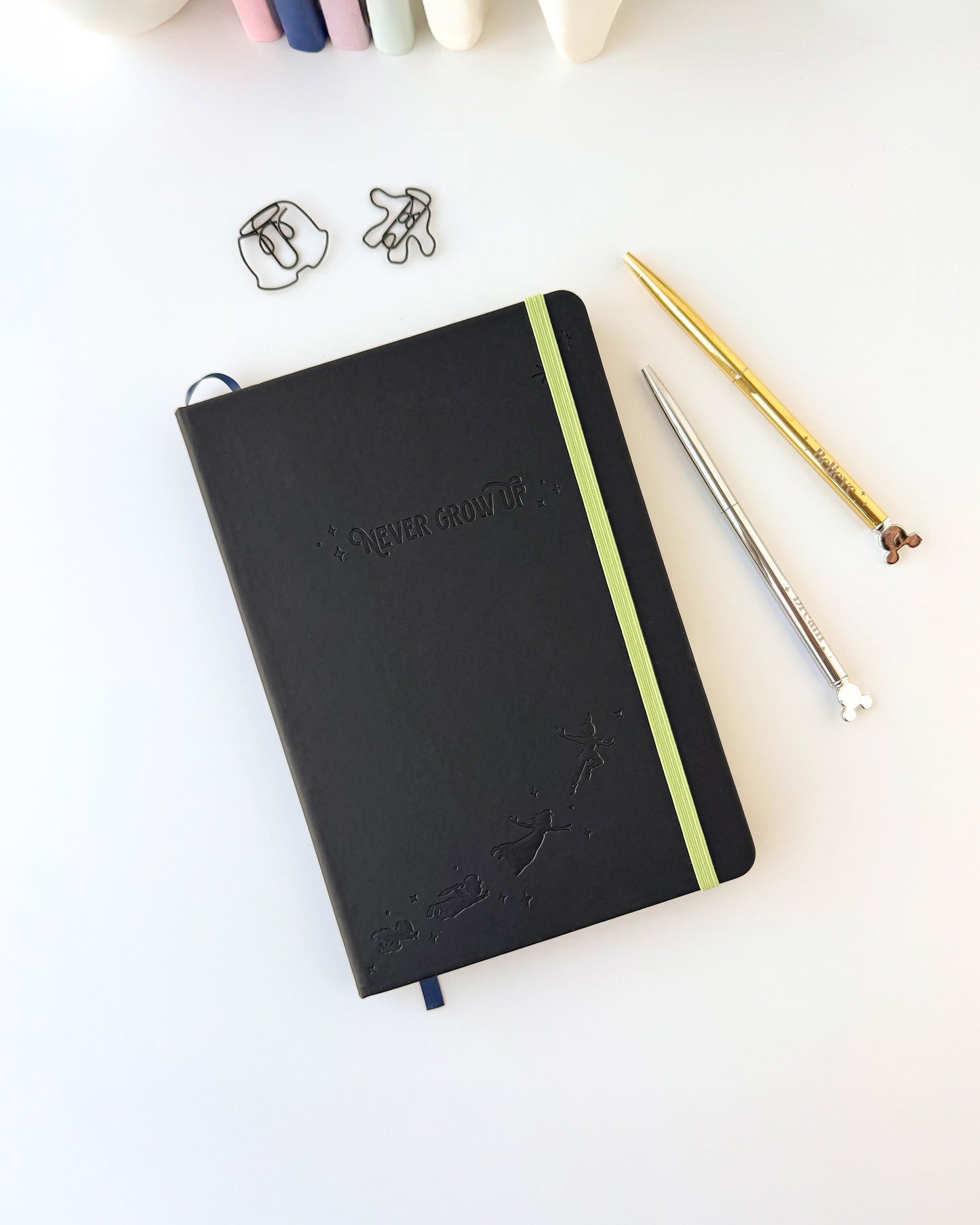 Off To Neverland Embossed Notebook