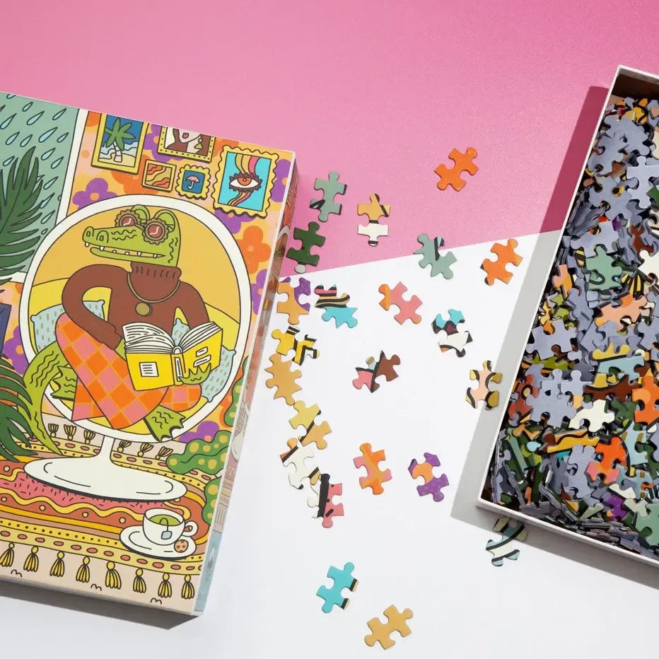 Rainy Day 1000 Piece Jigsaw Puzzle Birdie