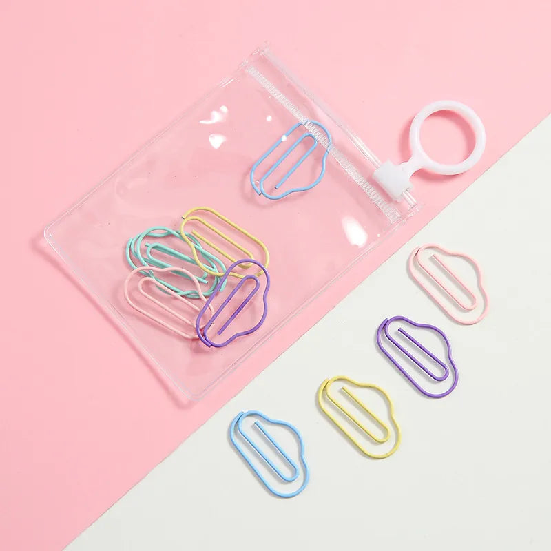 Whimsical Pastel Paper Clips
