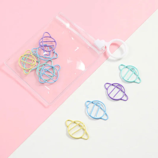 Whimsical Pastel Paper Clips
