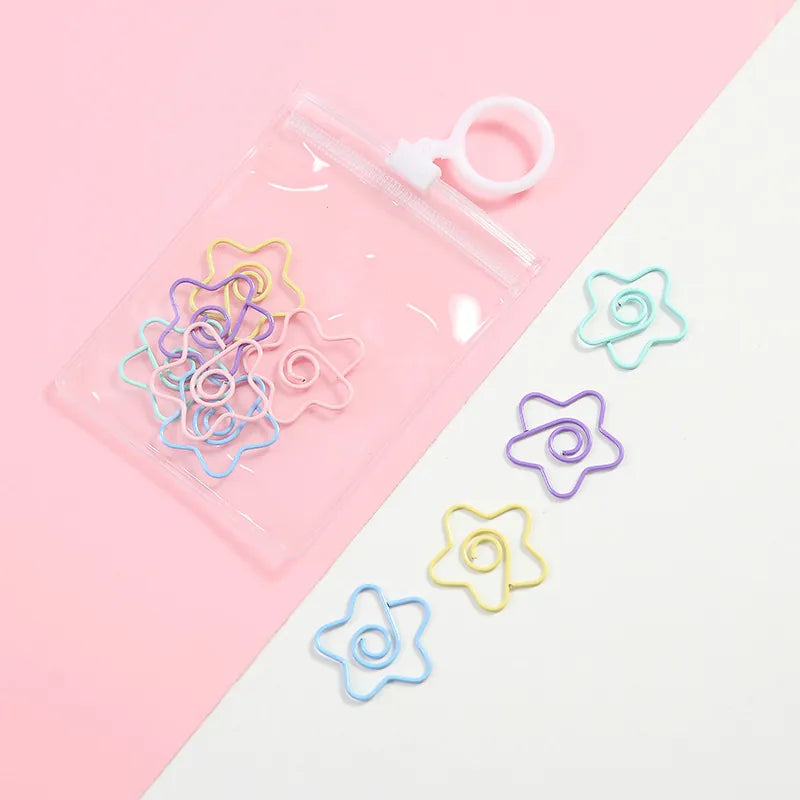 Whimsical Pastel Paper Clips
