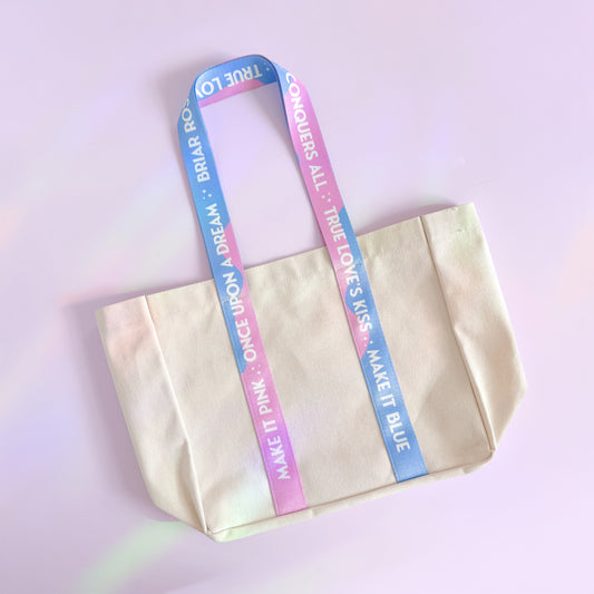 The Briar Rose Canvas Tote