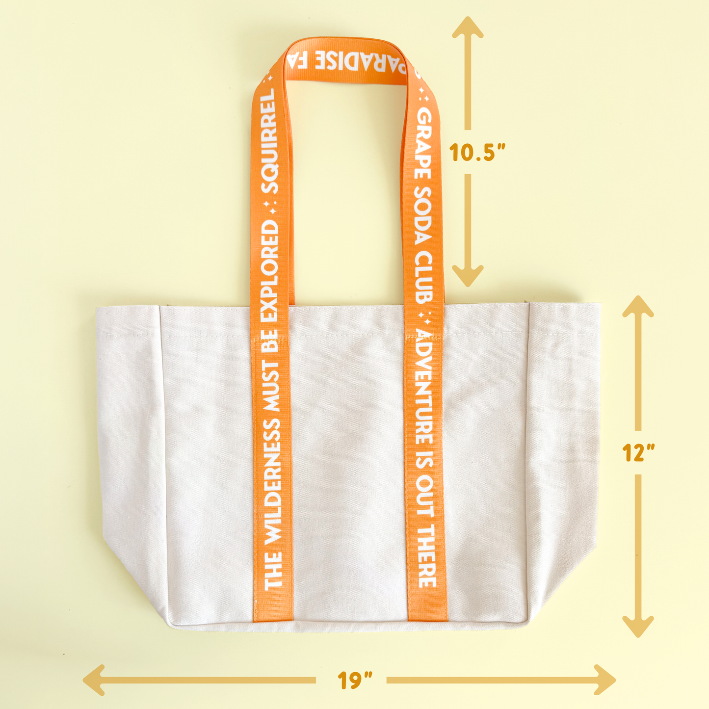 The Wilderness Explorer Canvas Tote