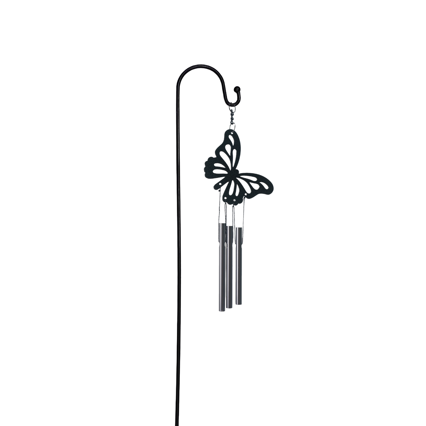 Butterfly Garden Whispers Chime Stake